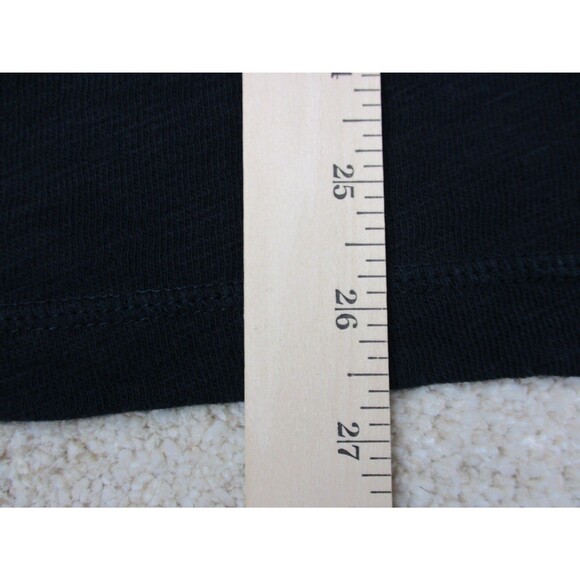 LL Bean Shirt Mens Extra Large XL Slim Black Cotton Henley Casual Pullover * - Picture 11 of 12